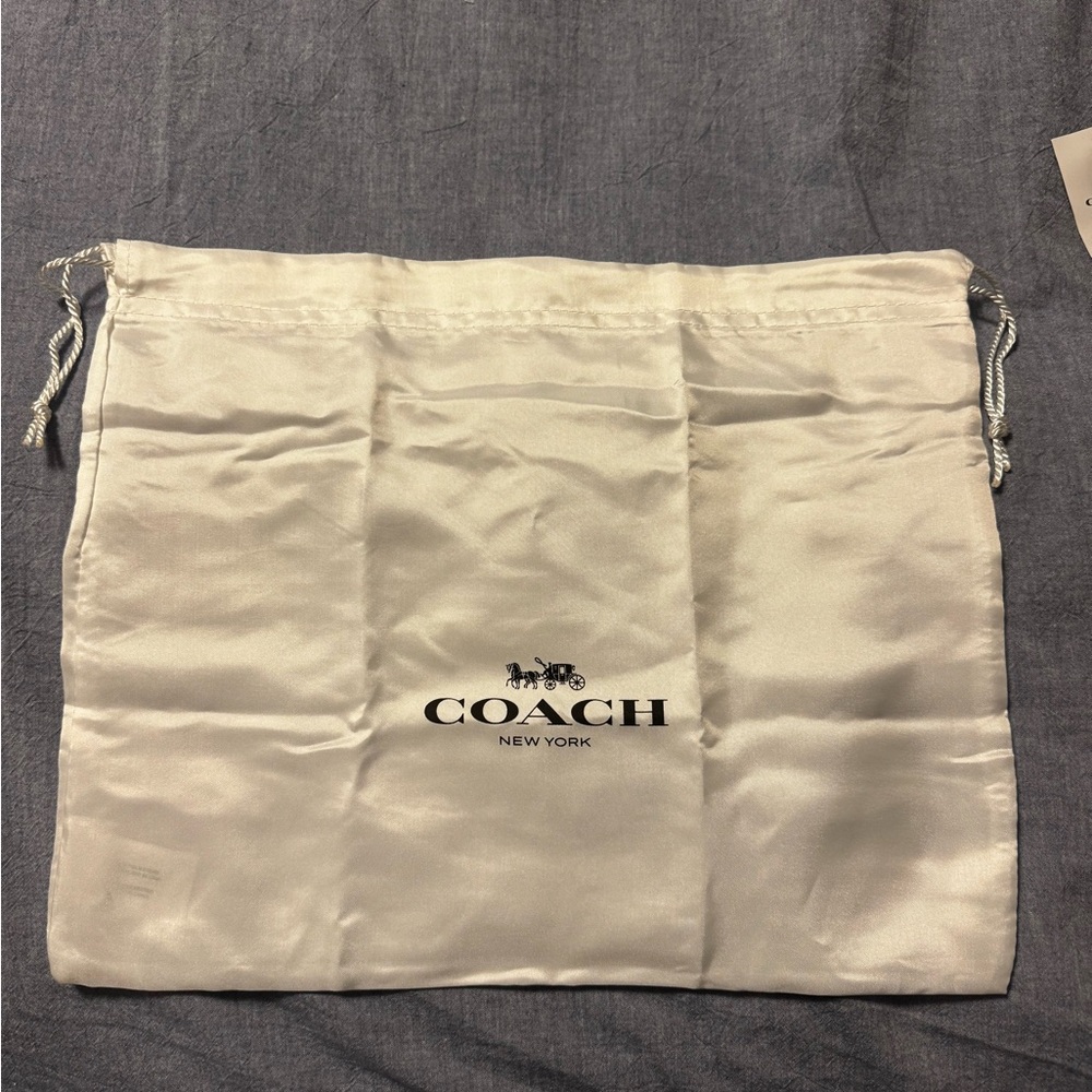 SOLD Coach Drawstring Bag